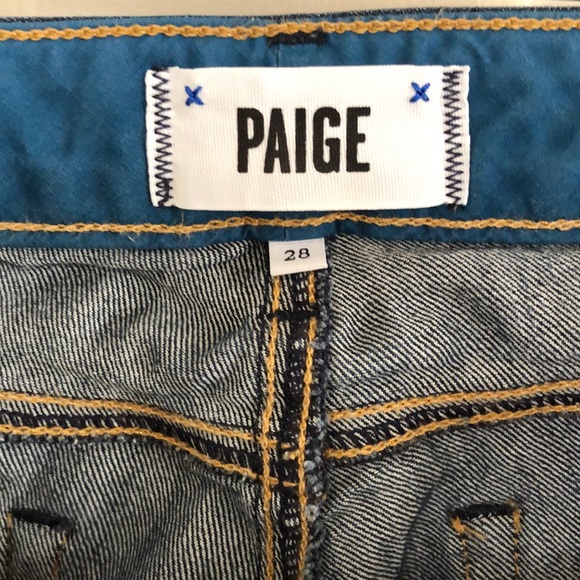PAIGE Skyline Boot Jeans Size 28 (petite fit) - Picture 4 of 4